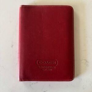 Coach Photo Album in Red